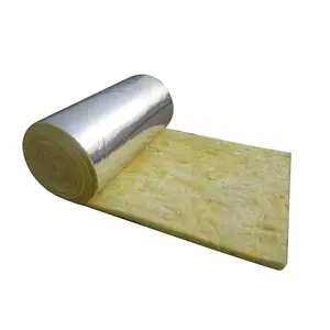 Aluminum Vacuumed Packing Glass Wool Roll Blanket Materials