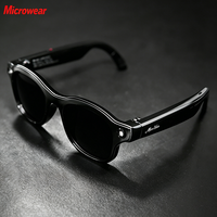 Gafas Inteligentes Ai 3 con Cámara de 8MP Antivibración, Cancelación de Ruido con Micrófono Dual, Transmisión WIFI, Notas de Reuniones, Música BT y Llamadas