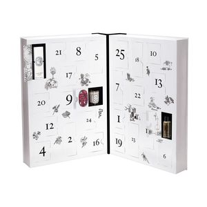 Calendrier de l'Avent personnalisé 2026 le plus vendu : Boîte en carton pour jouets, voitures, chocolats, dates, licornes, donuts, biscuits, cubes de cire parfumée - Product Image 3