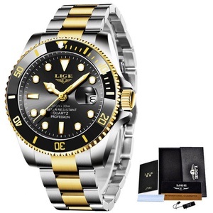 Montre LUIK, marque haut de gamme, mode, montre de plongée pour homme, étanche, date, montre de sport, montre à quartz pour homme, Relogio Masculino - Product Image 1