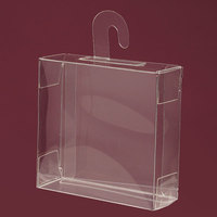 Cajas de Embalaje de Plástico PET Reciclables de Lujo con Orificio para Colgar, para Embalaje de Electrónicos y Juguetes, Cajas de Plástico PVC Ecológicas