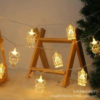 Großhandel Muslimische Islamische Produkte LED Eid Mubarak Ramadan Kareem Laternen Selamat Hari Raya Ramadan Dekorationslichter