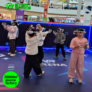 <span class=keywords><strong>VR</strong></span> Arena <span class=keywords><strong>VR</strong></span> Arena เครื่องจำลองพื้นที่กว้างแบบสมจริง4 6 8 10คนเล่นเกมยิงปืนหลายคน - Product Image 5