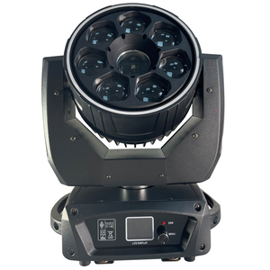 Luces de Escenario LED Móviles 7x40W RGBW 4en1 Bee Eye con Láser RGB de 10W, Zoom, Wash y Beam, Tipo <span class=keywords><strong>Mac</strong></span> Aura para Discotecas, Clubes, Bodas y Fiestas - Product Image 1