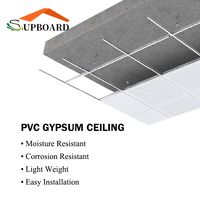 Plafond suspendu décoratif en PVC et gypse 2x2 durable – Prix