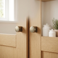Bouton Cylindrique Moderne en Alliage de Zinc pour Armoire, Commode, Tiroir, Hôtel, Cuisine, Chambre, Salle de Bain – Installation Facile, Haute Qualité, OEM