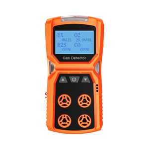 AIKESI ADKS-4 taşınabilir çoklu gaz detektörü 4 in 1 kaçak dedektörü Plug-In LEL H2S CO O2 4 gaz LEL gaz analizörü - Product Image 1