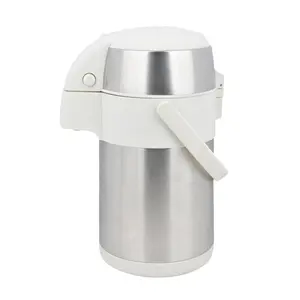 日本设计不锈钢隔热保温瓶真空气筒，泵壶，咖啡壶1.9L，2.2L，2.5L，3L，3.5L，4L，4.5L，5L