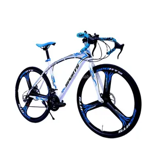 2023 China Fabrik Hochwertiges mehrfarbiges billiges Fahrrad Bestes Vintage 7/9 Speed Steel Cycle Rennrad für den Rennsport