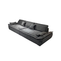Louis Donne italien Normcore technologie tissu sectionnel canapé ensemble petit appartement maison salon meubles