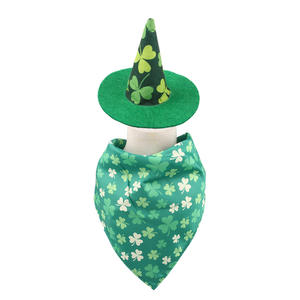 Green Clover Pet Set <span class=keywords><strong>St</strong></span> Patricks <span class=keywords><strong>Day</strong></span> Dog Cat Hat Bufanda Accesorios <span class=keywords><strong>de</strong></span> disfraz Festival irlandé<span class=keywords><strong>s</strong></span> Celebración Decoraciones - Product Image 6