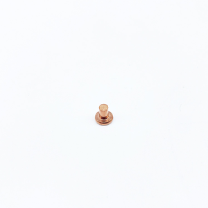 SDPSI DCT Non Standard <span class=keywords><strong>Petit</strong></span> <span class=keywords><strong>Rivet</strong></span> Solide À Tête Plate En <span class=keywords><strong>Laiton</strong></span> De Cuivre Violet De Haute Qualité - Product Image 3