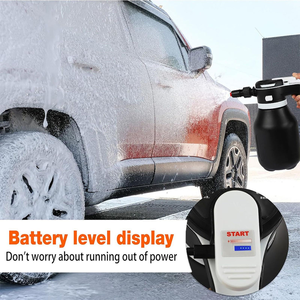 Pulverizador de Espuma Eléctrico de Alta Presión para Lavado de Coches, PP/PE de Grado Alimenticio, Pulverización de Abanico Ultra Ancho de 60°, 30-45 Min de Duración de Batería - Product Image 4