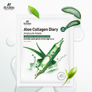 Masque journalier BIAEffect Aloe Collagen Beyond Hydrogel anti-âge, éclaircissant les pores, apaisant, hydratant, calmant, Kbeauty - Product Image 5