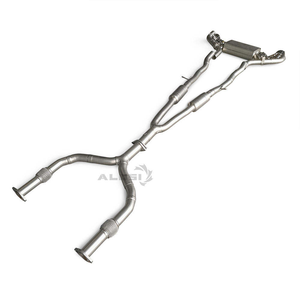 Système d'échappement Catback à valve en Y en acier inoxydable SS304 pour Infiniti Q50 Hybrid 3.5L Q60 3.0T – Tuyau de performance pour la course - Product Image 2