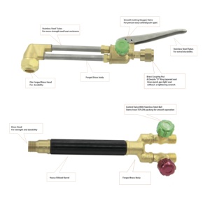Dem dg2118 VIC loại Mỹ xách tay Heavy Duty thẳng <span class=keywords><strong>oxy</strong></span> axetylen hàn khí cắt ngọn đuốc - Product Image 3