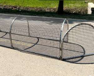 Katı desen Metal tavuk kümesi katlanır tavuk kümesi kafesleri küçük hayvanlar için sıçan geçirmez prefabrik ev - Product Image 3