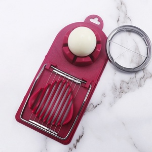 <b>Kitchen</b> <b>Accessories</b> Cooking Tools Stainless Steel Manual Banana Fruits Bread Hard Boiled Egg Cutter Slicer - Product Image 2