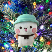 HY Factory Vente en gros 20cm Peluche douce en coton Bubu et Dudu style dessin animé Porte-clés en peluche Jouets en peluche Cadeaux de Noël pour enfants