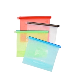 Sac de conservation alimentaire en silicone réutilisable et pliable, petite taille 1000 ml – Offre Spéciale - Product Image 1