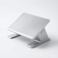 Support d'iPad personnalisé, cadre fixe, support magnétique en aluminium pour tablette, iPad Pro, prix d'usine, OEM ODM
