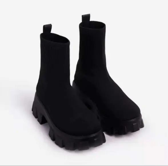 ankle platform boots