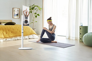Suministro de fábrica 32 pulgadas Soporte de suelo <span class=keywords><strong>enrollable</strong></span> Smart Mini TV portátil 128GB Android Pantalla táctil Televisión móvil sobre ruedas - Product Image 6