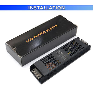 Ultra Dunne Lange Schakelaar Voeding 200-240V Ac Naar Dc 12V 24V 60-400W Verlichting Transformator Led Drive Spanning Converter Ce Rohs - Product Image 6