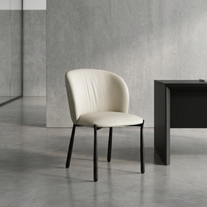 Silla <span class=keywords><strong>de</strong></span> <span class=keywords><strong>Comedor</strong></span> Individual Moderna <span class=keywords><strong>de</strong></span> Cuero con Patas <span class=keywords><strong>de</strong></span> Metal <span class=keywords><strong>para</strong></span> Hogar, Oficina y Comedores (Modelo C10) Directo <span class=keywords><strong>de</strong></span> Fábrica - Product Image 5