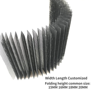 Thiết kế hiện đại gấp cửa sổ màn hình accordion lưới xếp li màn hình côn trùng cho khách sạn ứng dụng - Product Image 2