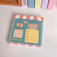 Beberapa desain magnetik sekolah dengan kartu dukungan catatan tempel bantalan Memo kertas untuk pembacaan yang lebih baik dan visibilitas
