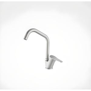 ALLEN LINE - Miscelatore Monocomando per Lavello in Acciaio Spazzolato - Product Image 1