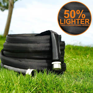 Tuyau d'arrosage extensible en acier inoxydable haute pression à fort débit, léger et flexible, pour jardin, vente en gros - Product Image 2