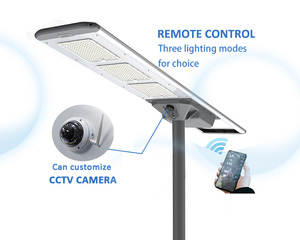 Anern batterie au lithium 300w 400w 500w extérieur tout en un panneau solaire led lampadaire - Product Image 2