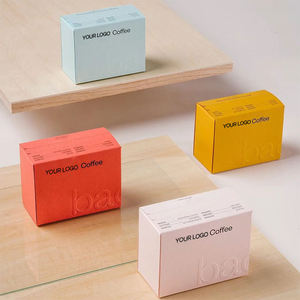 Cajas de Envío con Logotipo Personalizado, Cajas de Cartón con Cierre de Cremallera, Cajas de Correo Personalizadas con Tira Desprendible para Empaque de Té y Café - Product Image 2