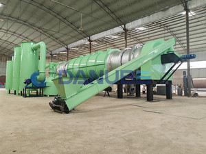 Machine de Carbonisation Multifonctionnelle Populaire pour Sciure de Bois, Coques de Noix de Coco, Coques d'Arachides, Tiges de Maïs – Capacité 10m, Acier au Carbone - Product Image 4