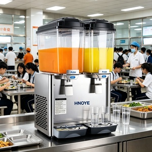Distributeur de jus à double température, machine à boissons commerciale à 2 cylindres pour les salons de thé - Product Image 5