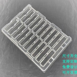 PVC Blister <b>Tray</b> Rectangle 12 Compartments <b>Storage</b> <b>Trays</b> For Hardware Accessories Packaging Desk Organization - Product Image 4