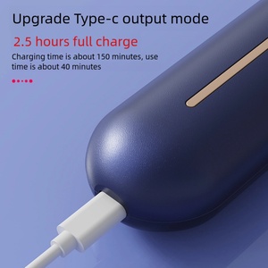 Wireless 2-in-1 Mini Ionic Straightening & Curling <b>Comb</b> Household & Hotel Use USB/Battery Powered Brush - Product Image 5