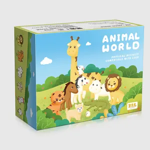 صندوق ألعاب للأطفال, صندوق ألعاب سلسلة الحيوان العمياء لعبة صندوق لغز لطيف تحصيل أرقام عمل Kawaii نموذج أطفال عيد ميلاد مفاجأة ألعاب عصرية عشوائية