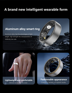 Lecemo En Yeni İnovatif Elektronik Akıllı Yüzük Akıllı Parmak Yüzükleri Sağlık İzleyici Erkekler ve Kadınlar için Sağlık Monitörü Uygulaması ile - Product Image 5