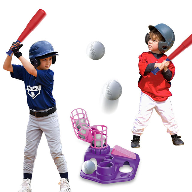 2025 Kids Baseball Training Aids Pitching Machine Independent Training Pedal Serve No Power Supply Plastic Sports Christmas