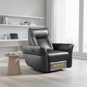 Modern Comfortable Scratch Resistant Homely <b>Leather</b> Single Adult <b>Reclining</b> Easy Adjustable <b>Chair</b> - Product Image 2