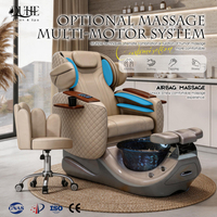 Chaise de pédicure professionnelle pour spa, chaise de massage de luxe pour manucure et pédicure avec jet magnétique