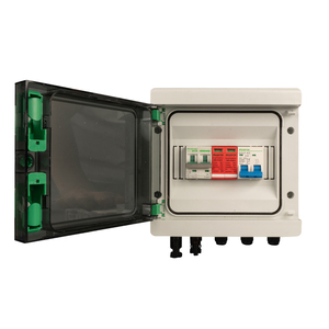 Ip65 nhựa không thấm nước năng lượng mặt trời PV Combiner Box 1 chuỗi AC + DC 1 đầu vào 1 đầu ra Hộp nối cho panel năng lượng mặt trời PV hệ thống - Product Image 2