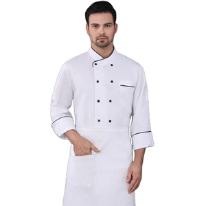 Uniforme <span class=keywords><strong>de</strong></span> cuisinier Hôtel Restaurant chinois et occidental Vêtements <span class=keywords><strong>de</strong></span> cuisine arrière - Product Image 1
