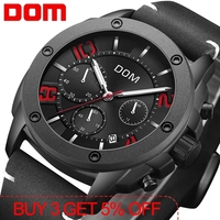 Jam Tangan Chronograph Kuarsa Mewah Pria 43mm Casing Baja Tahan Karat Aksen Merah Jendela Tanggal Tali Baja Tahan Karat Bercahaya Olahraga