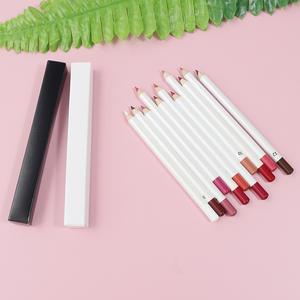 Crayons à Lèvres Marque Privée Personnalisée <span class=keywords><strong>Crayon</strong></span> à Lèvres Blanc Crémeux Rouge Imperméable Crème au <span class=keywords><strong>Chocolat</strong></span> <span class=keywords><strong>Crayon</strong></span> à Lèvres Vegan Noir Lipliner - Product Image 6