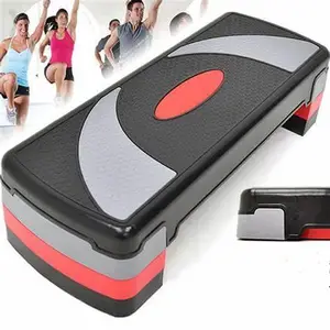 Aerobic Step Hot Sale Various Adjustable Platform Exercise Custom Logo Aerobic Stepper Fitness Steps For Yoga