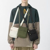 Pochette de téléphone en nylon unisexe un sac à bandoulière de petite taille suspendu au cou pour hommes femmes accessoire à la mode à usage quotidien